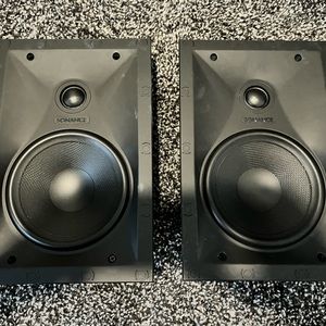 Sonance VP62 Visual Performance Series In-Wall Speakers White Pair